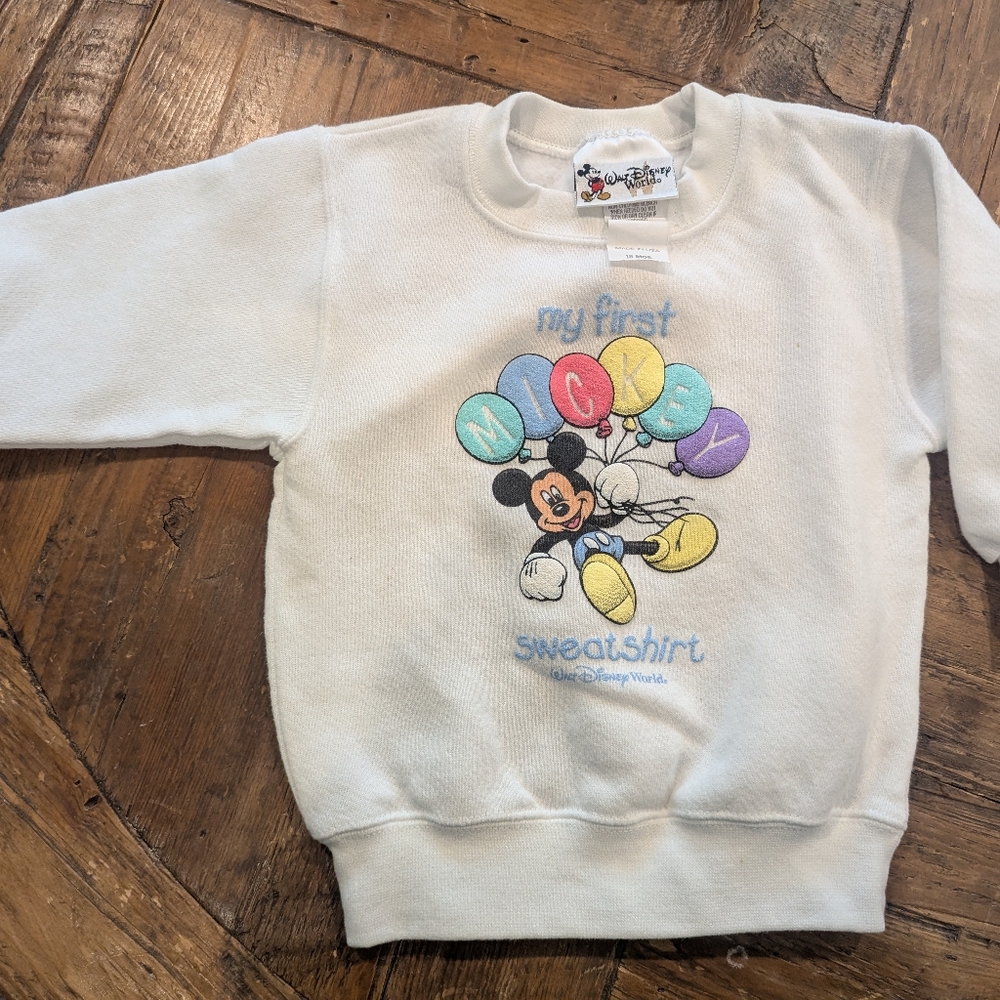 Vintage Mickey Sweatshirt 18m
